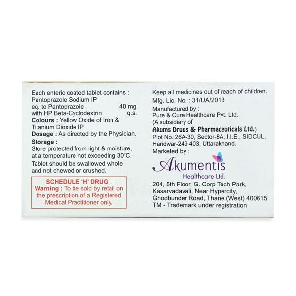 Gudbie 40mg Tablet 10'S