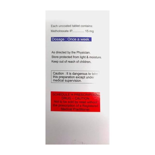 FOLITRAX 15 Tablet 5's