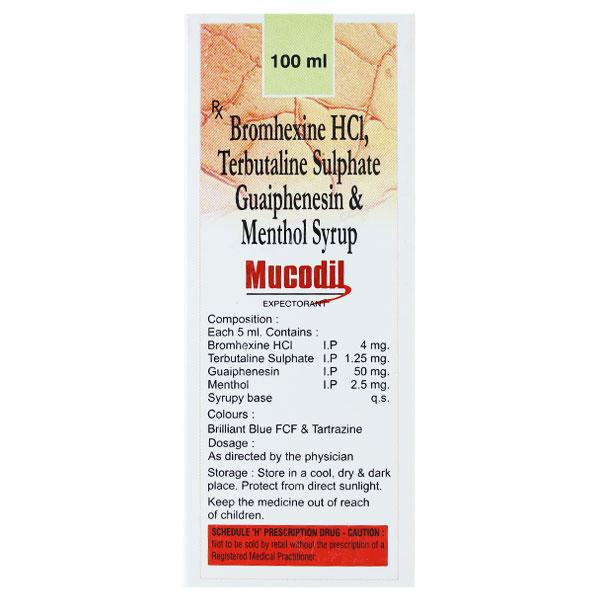 MUCODIL Expectorant 100ml