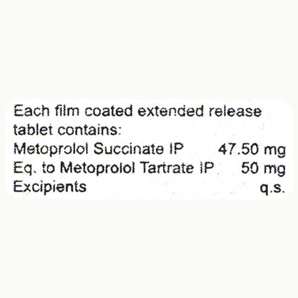 METOPOLE XL 50mg Tablet 10's