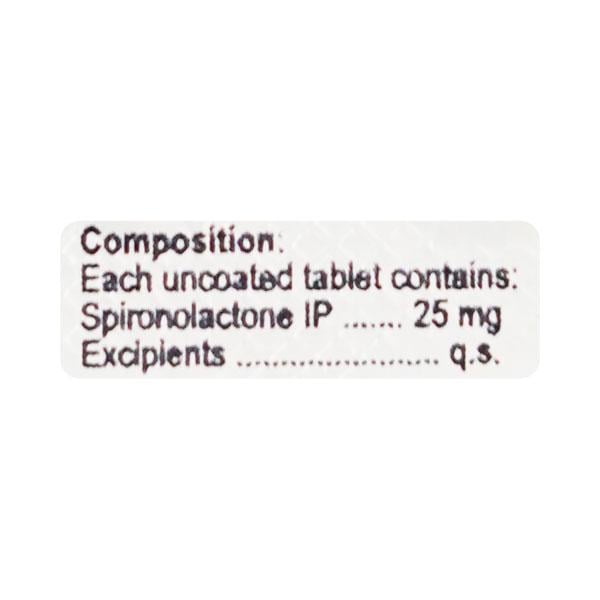 Aldactone 25mg Tablet 15'S