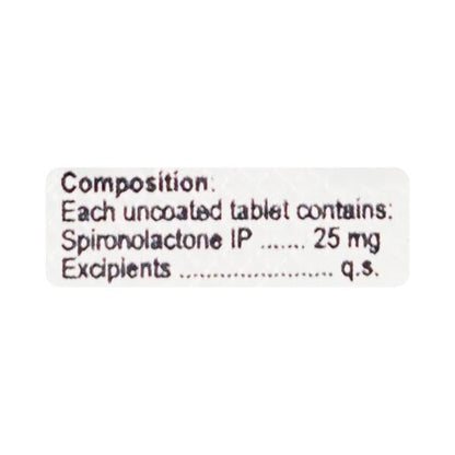 Aldactone 25mg Tablet 15'S