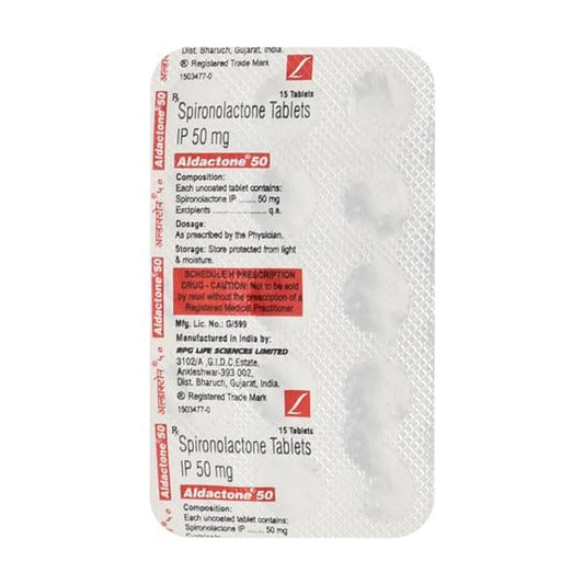 Aldactone 50mg Tablet 15'S