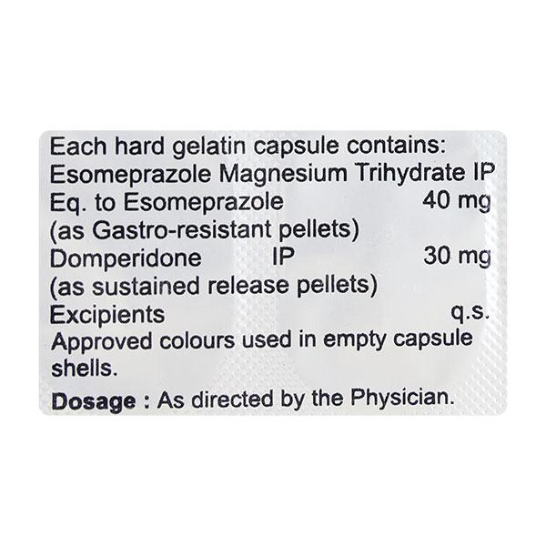 Esofine DSR 30/40mg Capsule 10'S