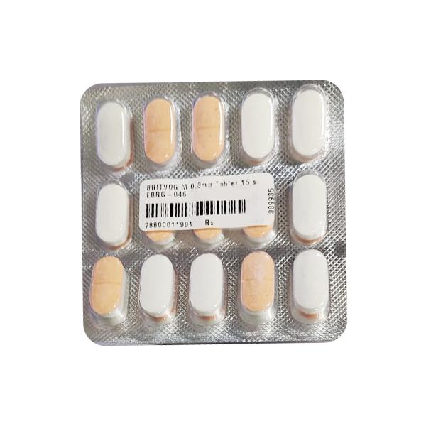 BRITVOG M 0.3mg Tablet 15's