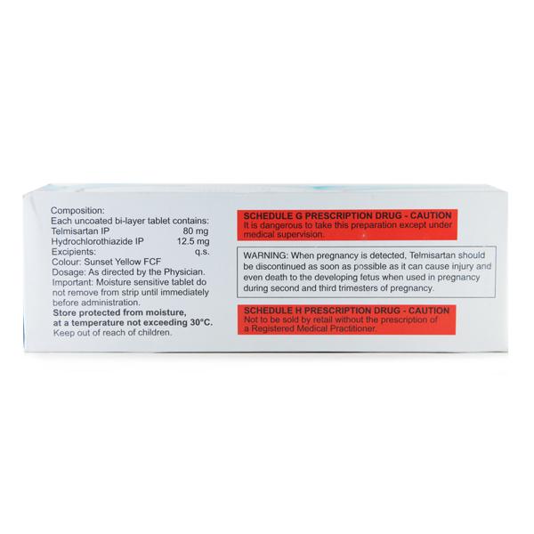 Telvas H 80mg Tablet 10'S