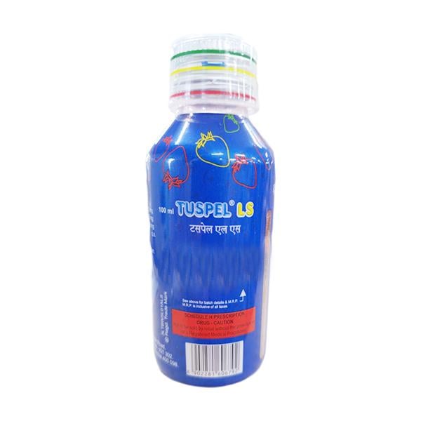 Tuspel LS Strawberry Flavour Syrup 100ml
