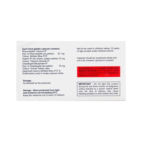 Rosave Gold 20mg Capsule 10'S