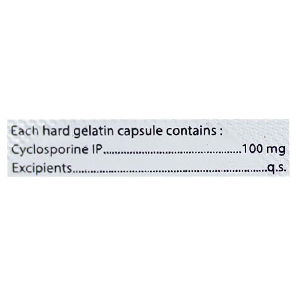 CYCLODAC 100mg Capsule 10's
