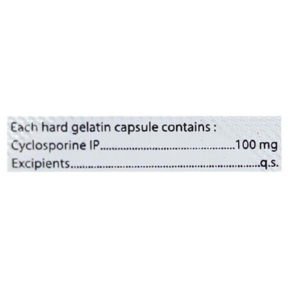 CYCLODAC 100mg Capsule 10's