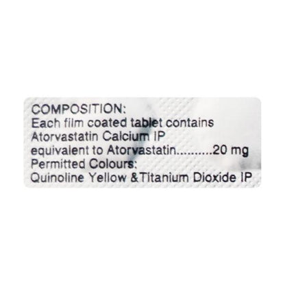 Zivast 20mg Tablet 10'S