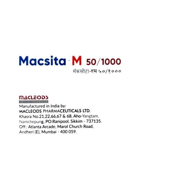 MACSITA M 50/1000 Tablet 10's