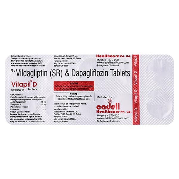 VILAPIL D Tablet 10's