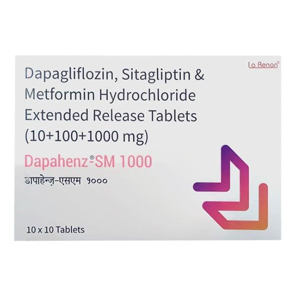 DAPAHENZ SM 1000 Tablet 10's