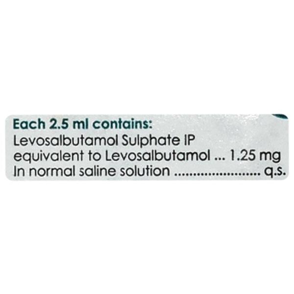Levolin 1.25mg Respule 5X2.5ml