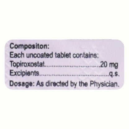 TOPIROXO 20 Tablet 10's
