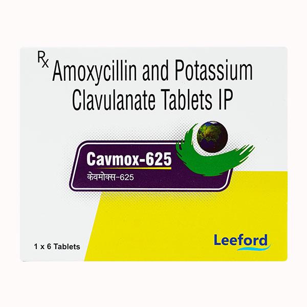 Cavmox 625mg Tablet 6'S