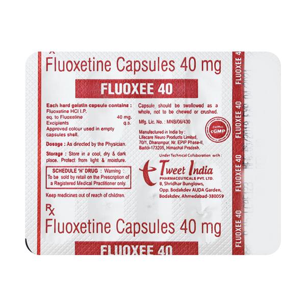 FLUOXEE 40mg Capsule 10's