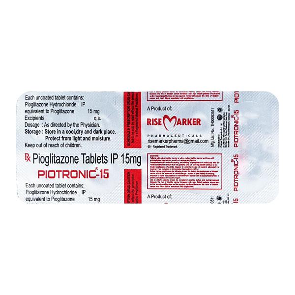 PIOTRONIC 15 Tablet 10's