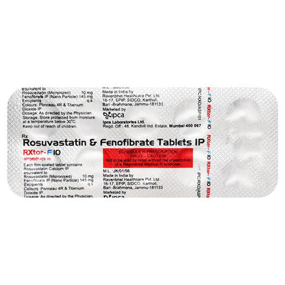 Rxtor F 10mg Tablet 10'S