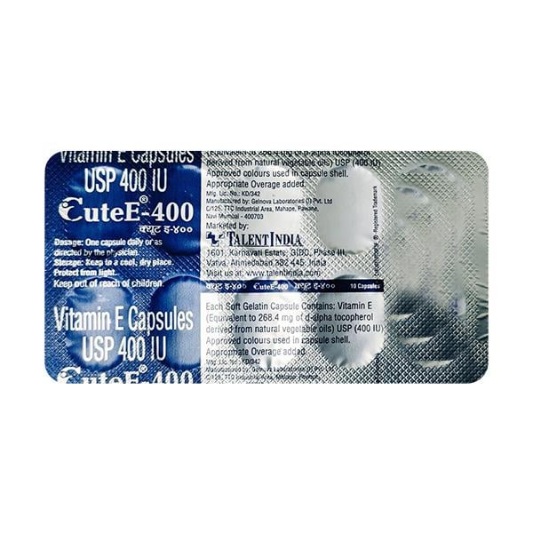 CuteE 400 Capsule 10's