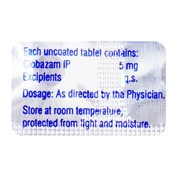 Lobazam MD 5mg Tablet 10'S