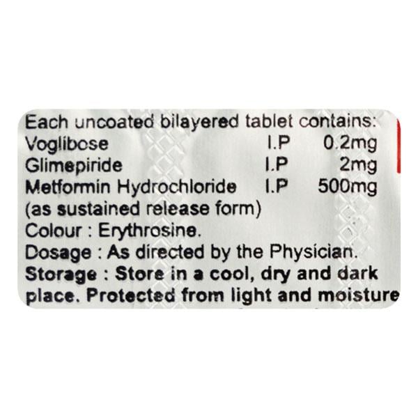 ADIBOSE GM 2mg Tablet 10's
