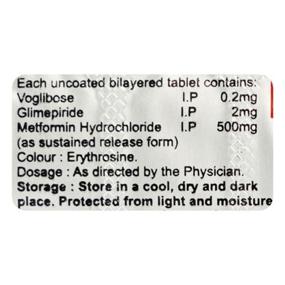 ADIBOSE GM 2mg Tablet 10's