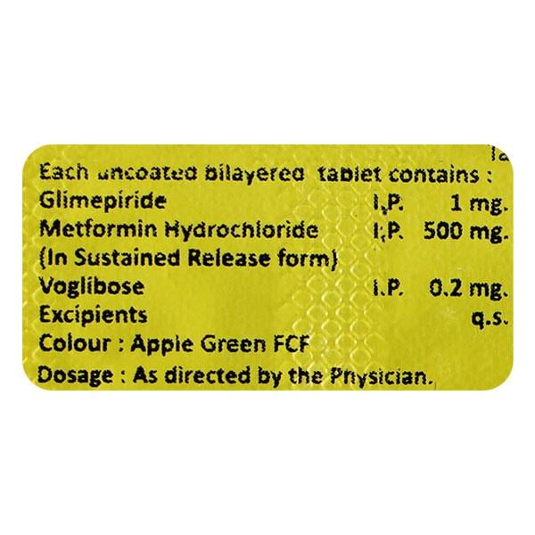 XADOMET VG 1 Tablet 10's