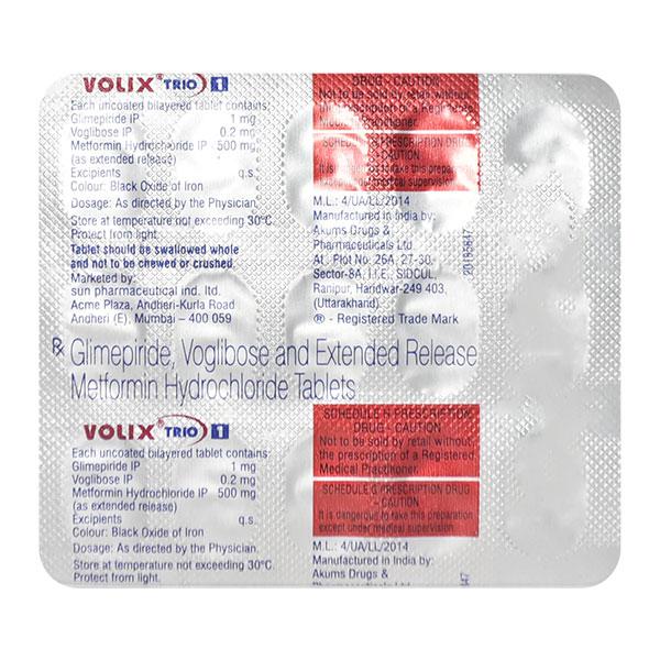 VOLIX TRIO 1 Tablet 15's