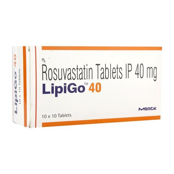 Lipigo 40mg Tablet 10'S