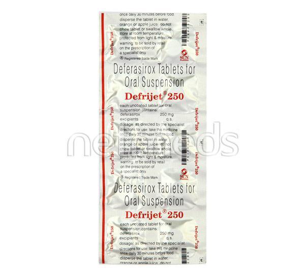 Defrijet 250mg Tablet 10'S