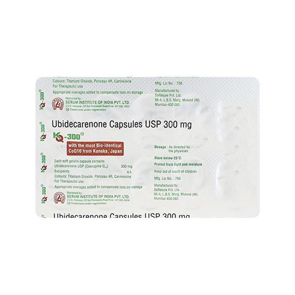 Kq 300Mg Capsule 10's