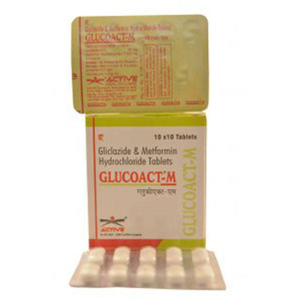 GLUCOACT M Tablet 10's