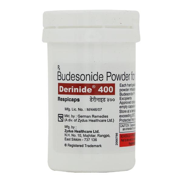 Derinide 400mcg Respicap 30'S
