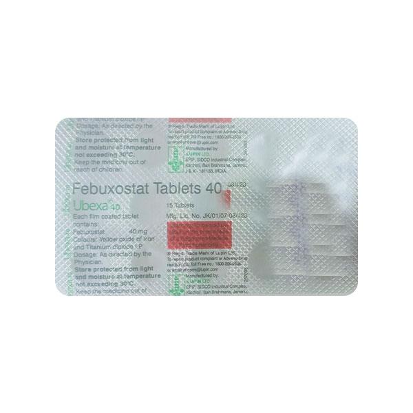 UBEXA 40 Tablet 15's