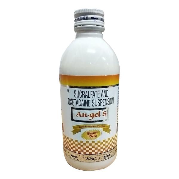 AN GEL S TASTY PINEAPPLE FLAVOUR SUGAR FREE Suspension 200ml
