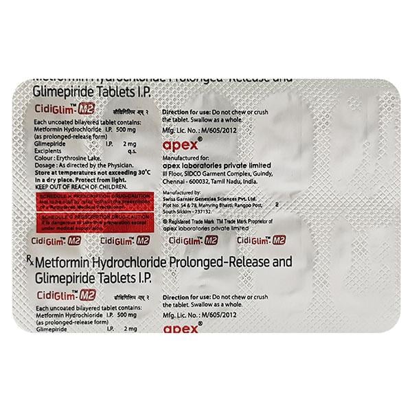CIDIGLIM M2 Tablet 10's