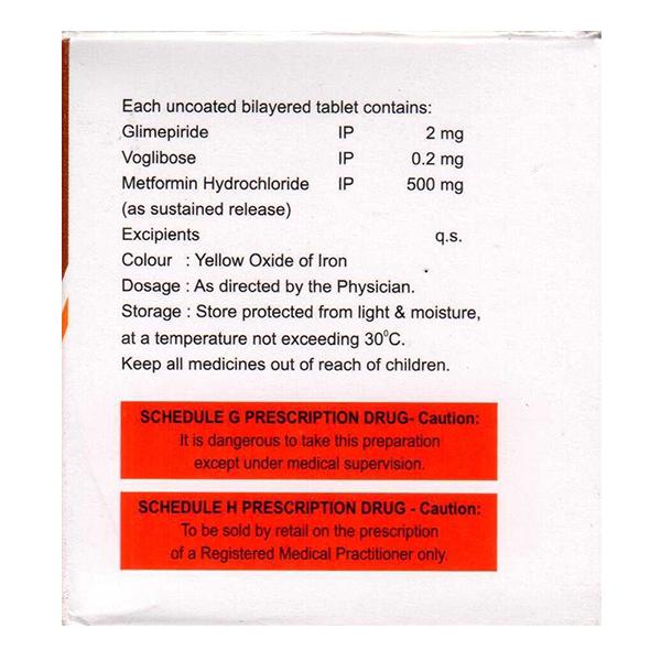 TRIGLIMIBRIT 2 Tablet 15's