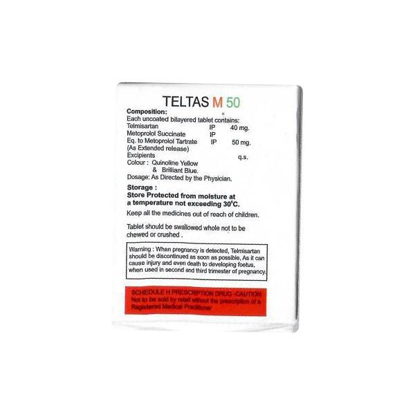 TELTAS M 50 Tablet 15's