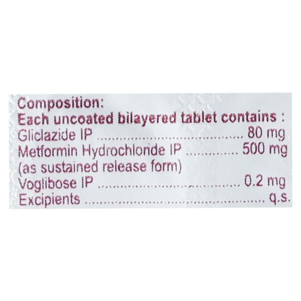 Glizid MV Tablet 10'S