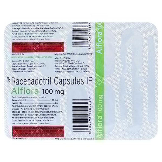 ALFLORA 100mg Capsule 10's