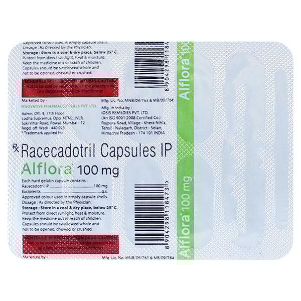 ALFLORA 100mg Capsule 10's