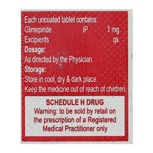 GLIPI 1 Tablet 10's