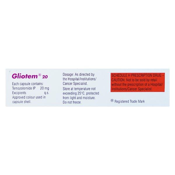Gliotem 250mg Capsule 1's