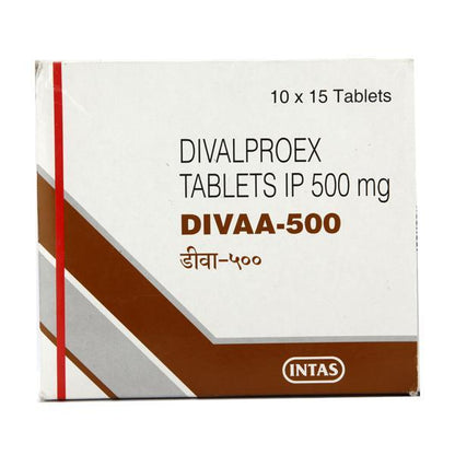 Divaa 500mg Tablet 15'S