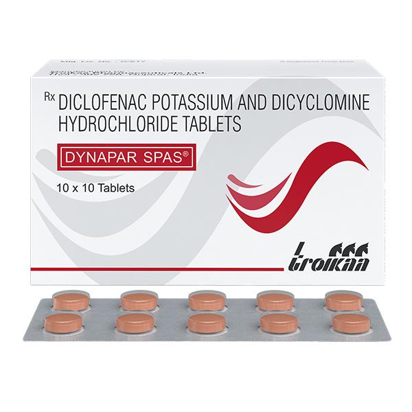 Dynapar Spas Tablet 10'S