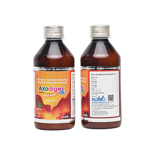 AXODIGEX SUGAR FREE MINT FLAVOUR Gel 200ml