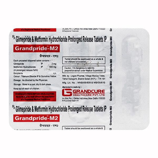 GRANDPRIDE M2 Tablet 10's