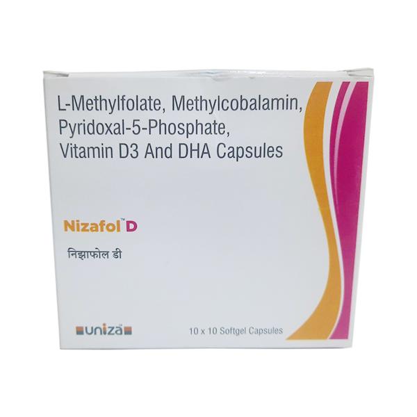 NIZAFOL D Capsule 10's